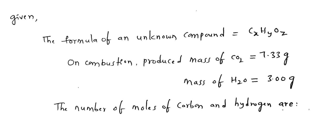 Chemistry homework question answer, step 1, image 1