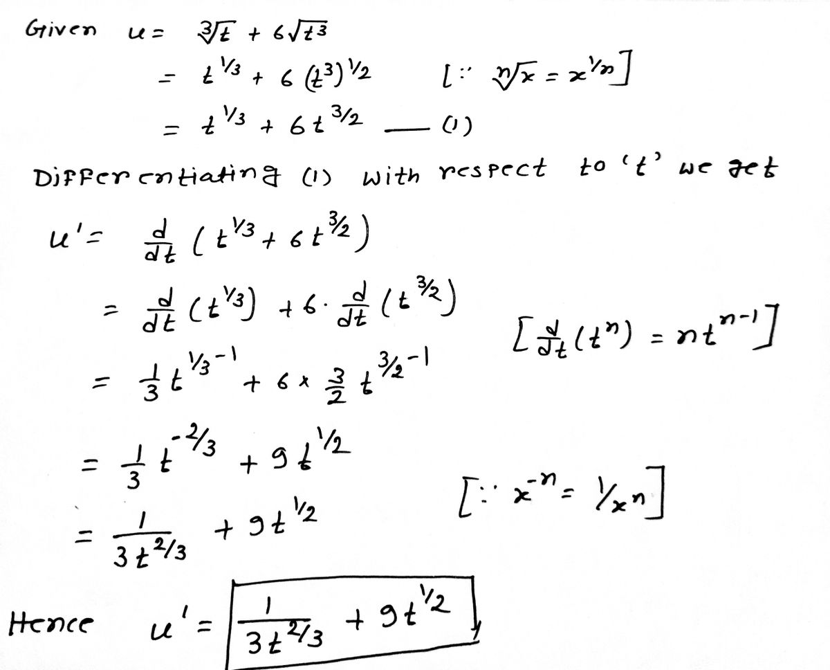 Calculus homework question answer, step 1, image 1