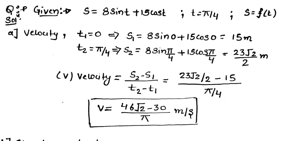 Calculus homework question answer, step 1, image 1