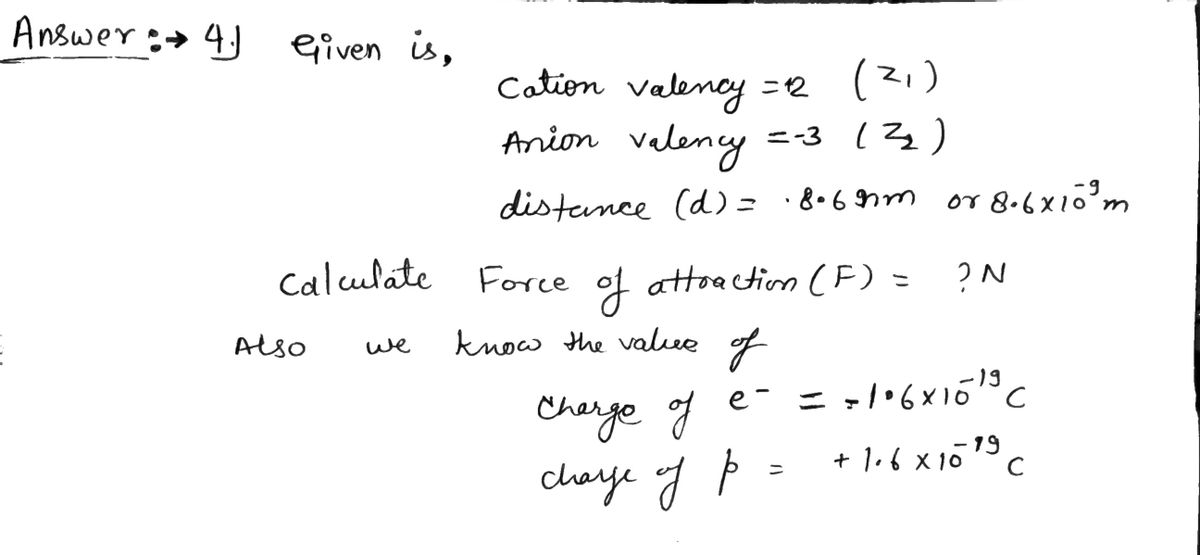 Chemistry homework question answer, step 1, image 1