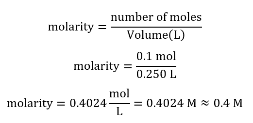 Answered: Calculate the molarity of a solution… | bartleby