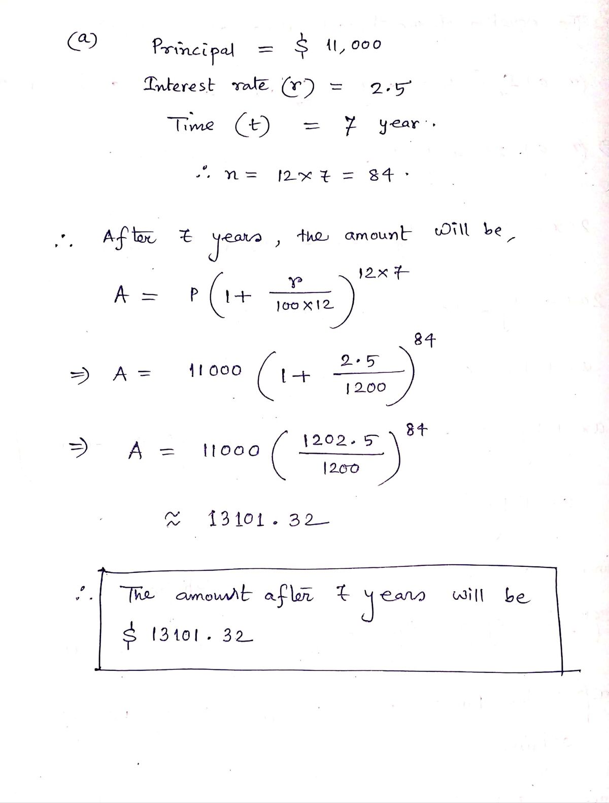 Algebra homework question answer, step 1, image 1