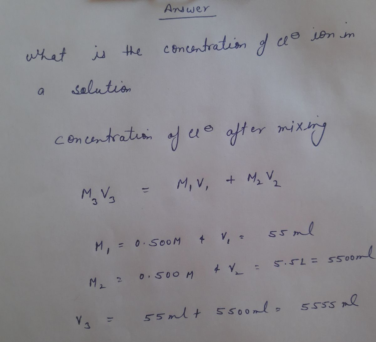 Chemistry homework question answer, step 1, image 1