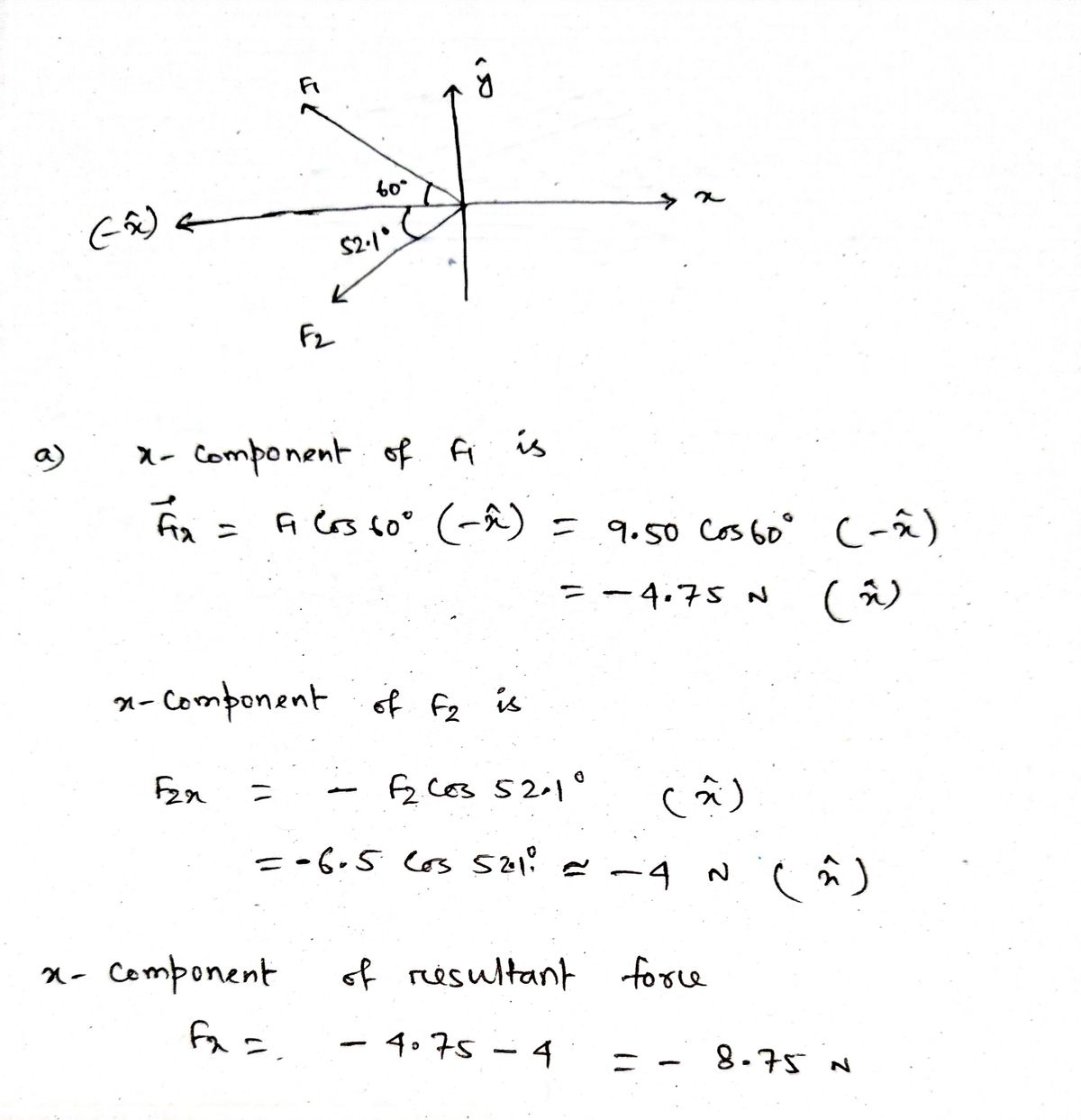 Physics homework question answer, step 1, image 1