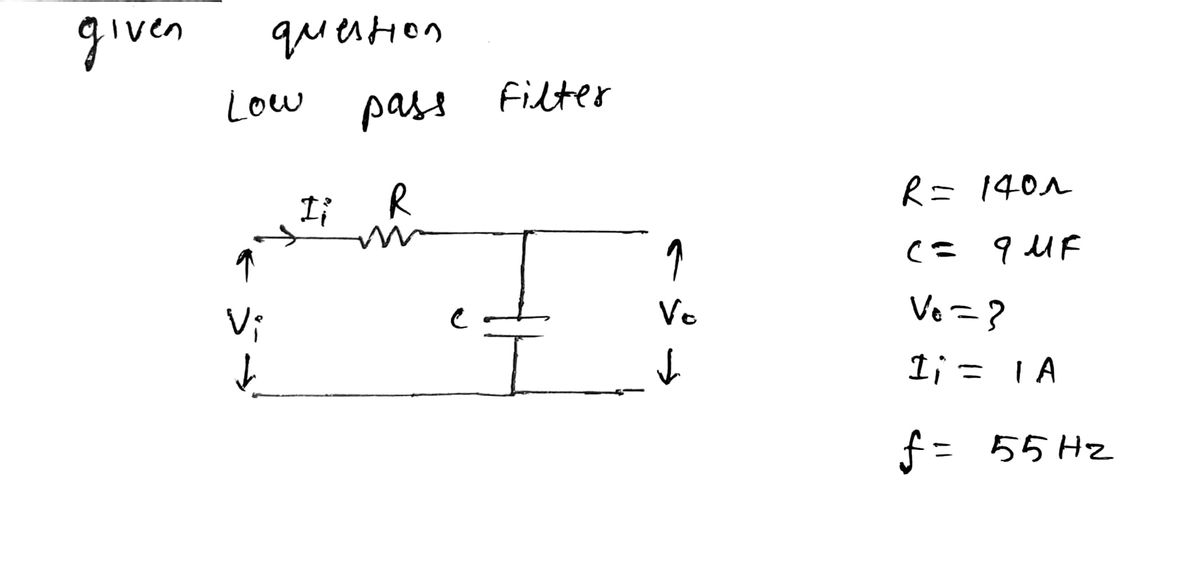 Electrical Engineering homework question answer, step 1, image 1