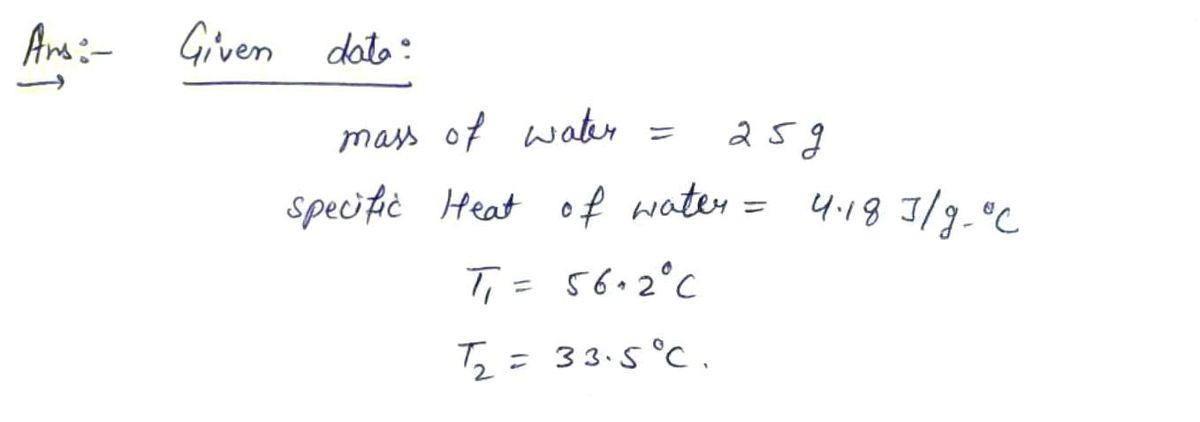 Chemistry homework question answer, step 1, image 1