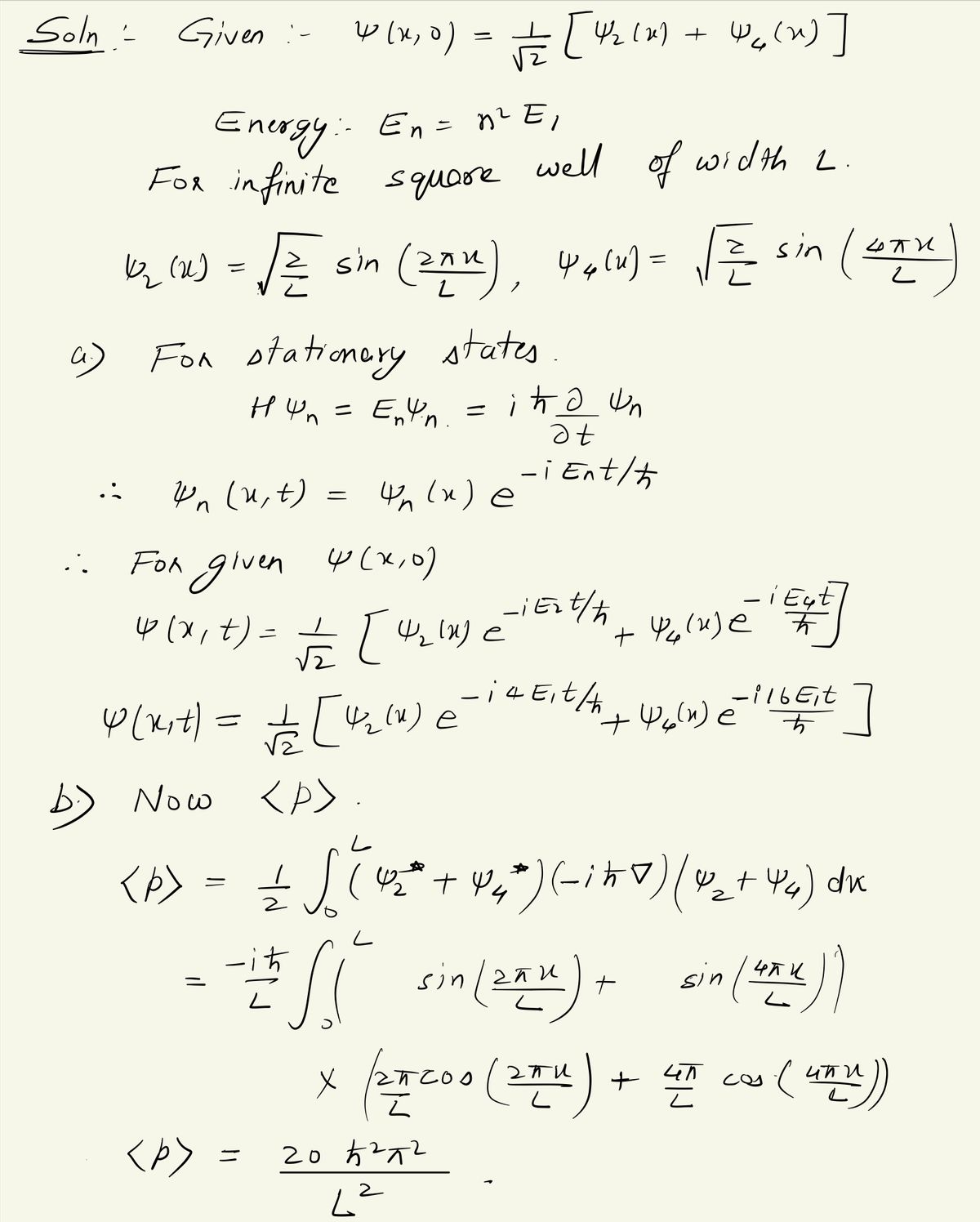 Advanced Physics homework question answer, step 1, image 1