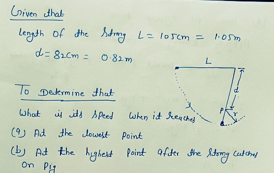 Physics homework question answer, step 1, image 1