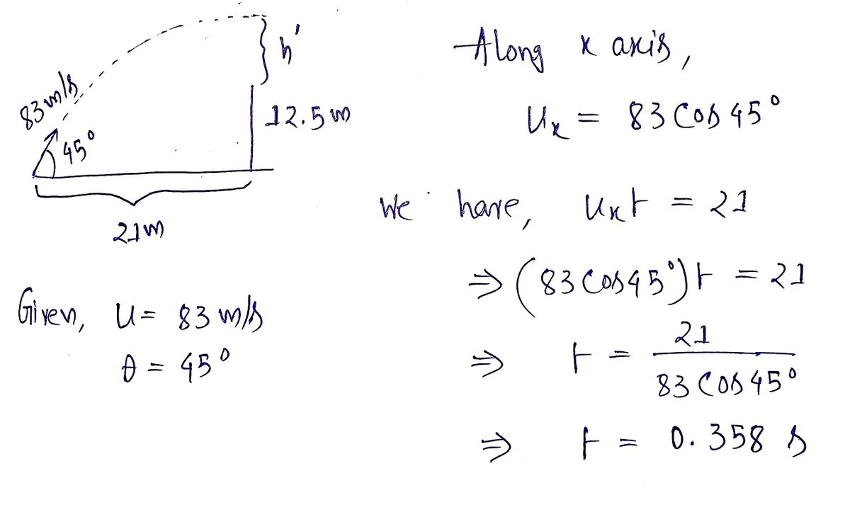 Physics homework question answer, step 1, image 1