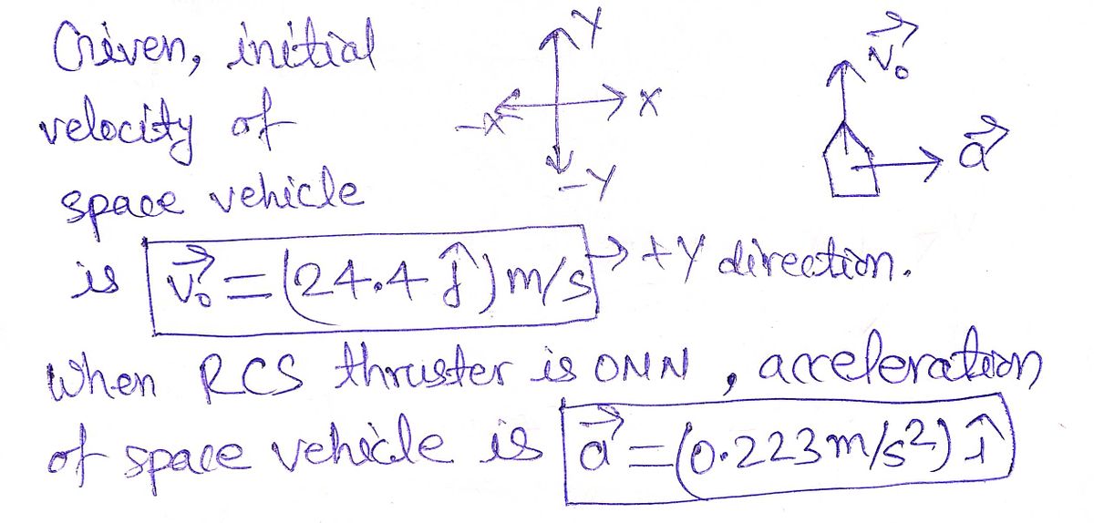 Physics homework question answer, step 1, image 1