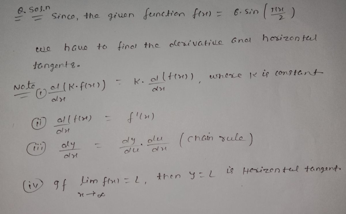 Calculus homework question answer, step 1, image 1