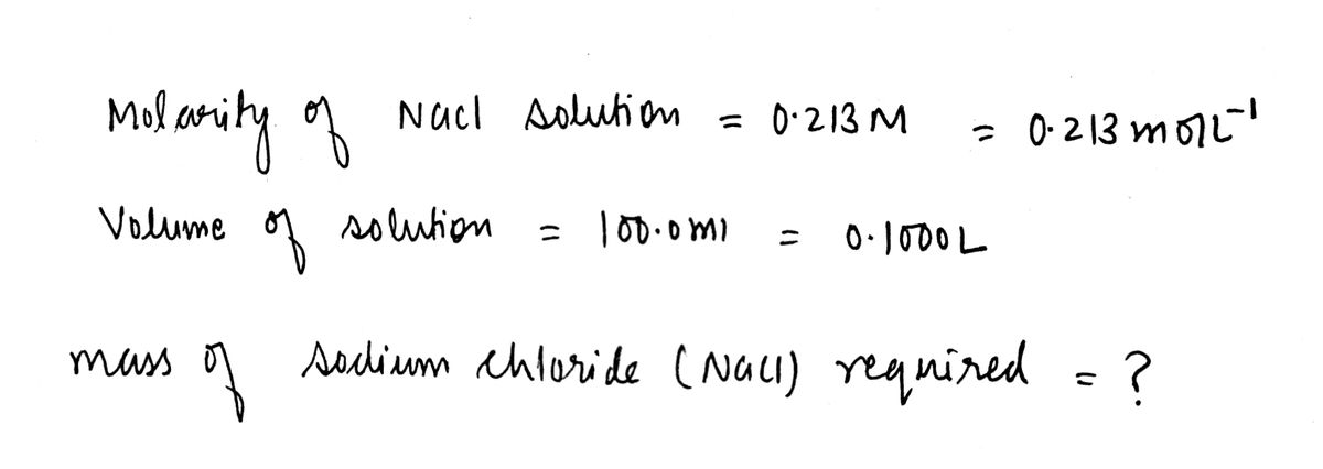 Chemistry homework question answer, step 1, image 1