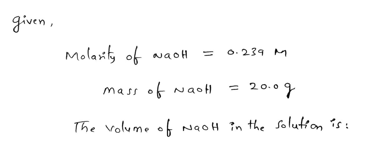 Chemistry homework question answer, step 1, image 1