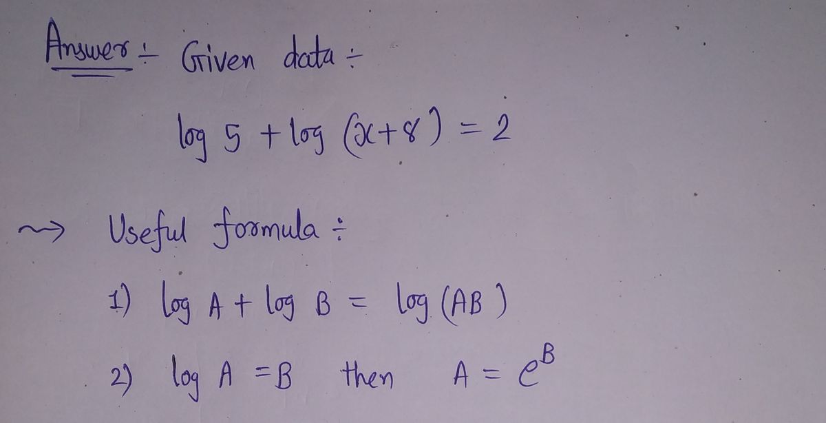 Algebra homework question answer, step 1, image 1