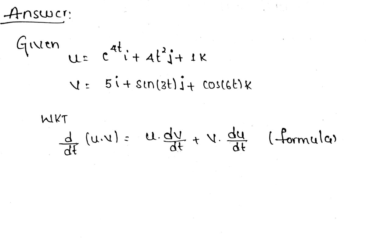 Calculus homework question answer, step 1, image 1