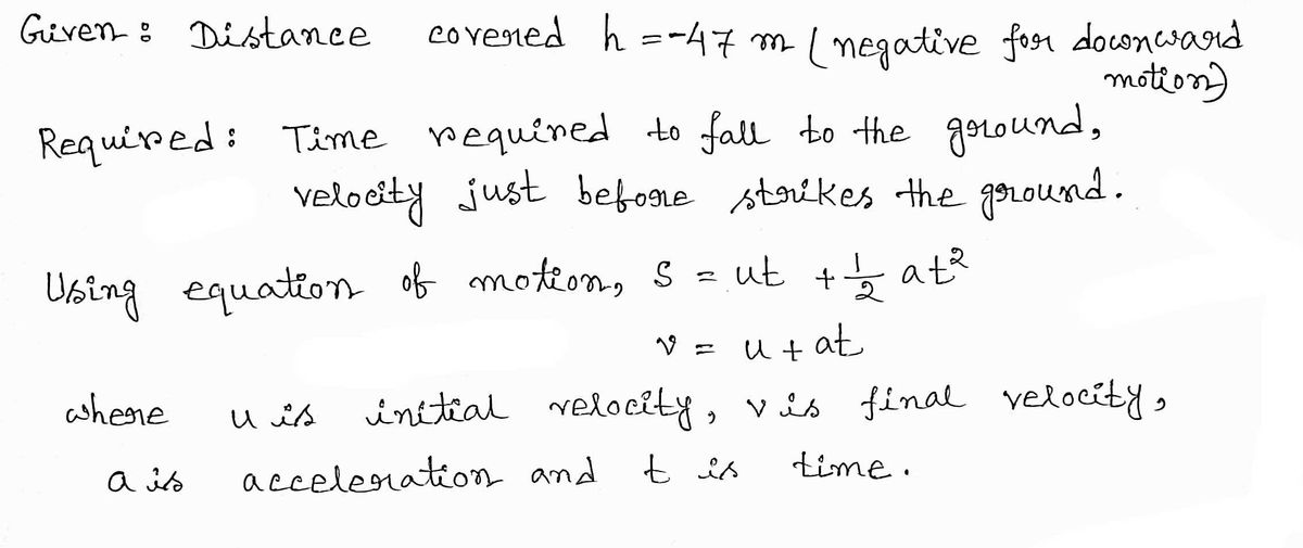 Physics homework question answer, step 1, image 1