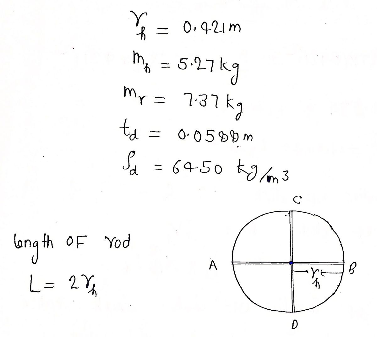 Physics homework question answer, step 1, image 1