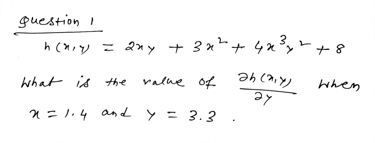 Calculus homework question answer, step 1, image 1