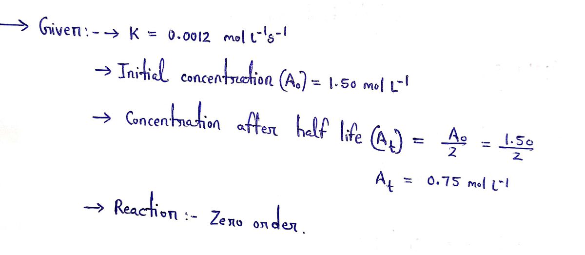 Chemistry homework question answer, step 1, image 1