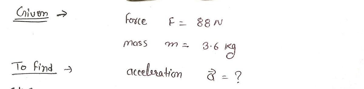 Physics homework question answer, step 1, image 1