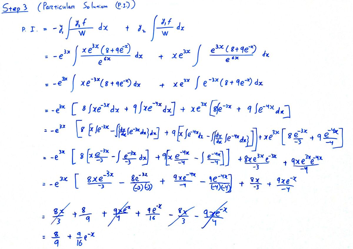 Answered: Solve The Differential Equation By… | Bartleby