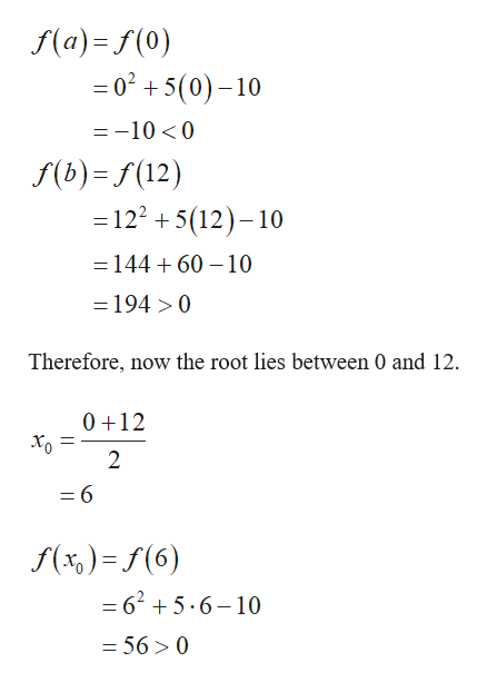 Answered: Use The Bisection Method Three Times To… 