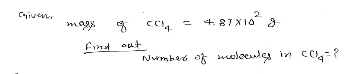 Chemistry homework question answer, step 1, image 1