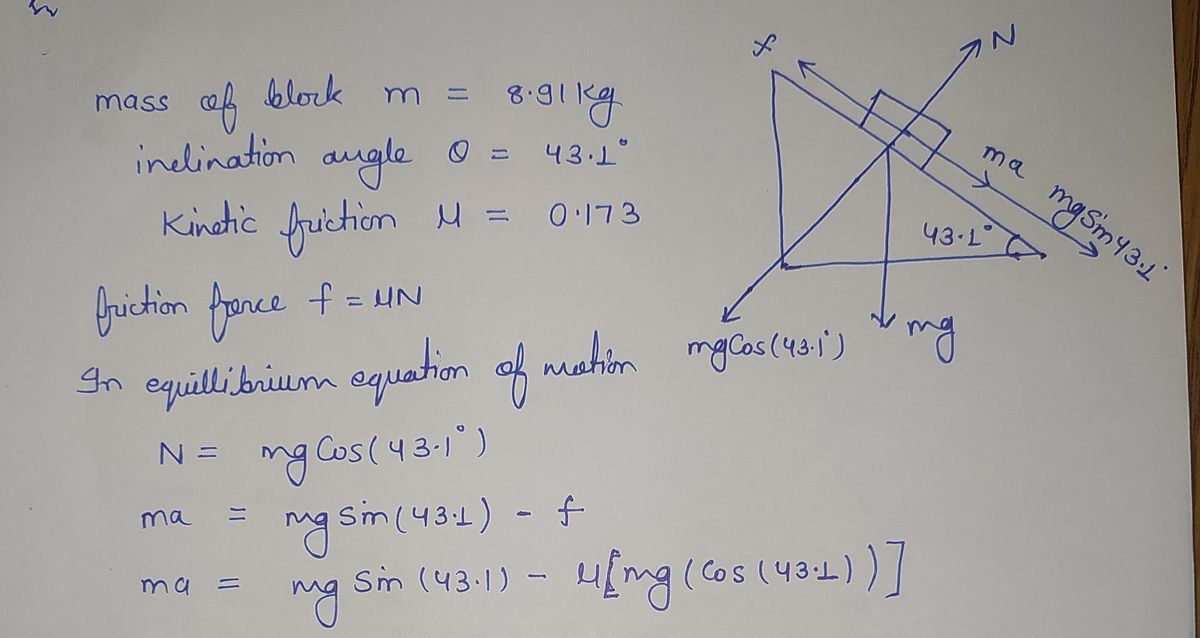 Physics homework question answer, step 1, image 1