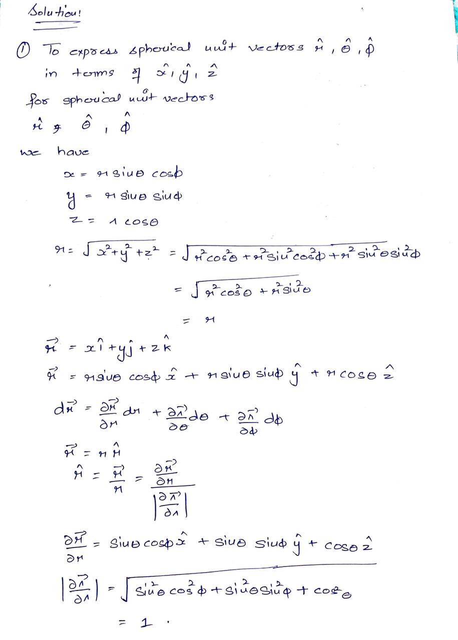 Advanced Physics homework question answer, step 1, image 1