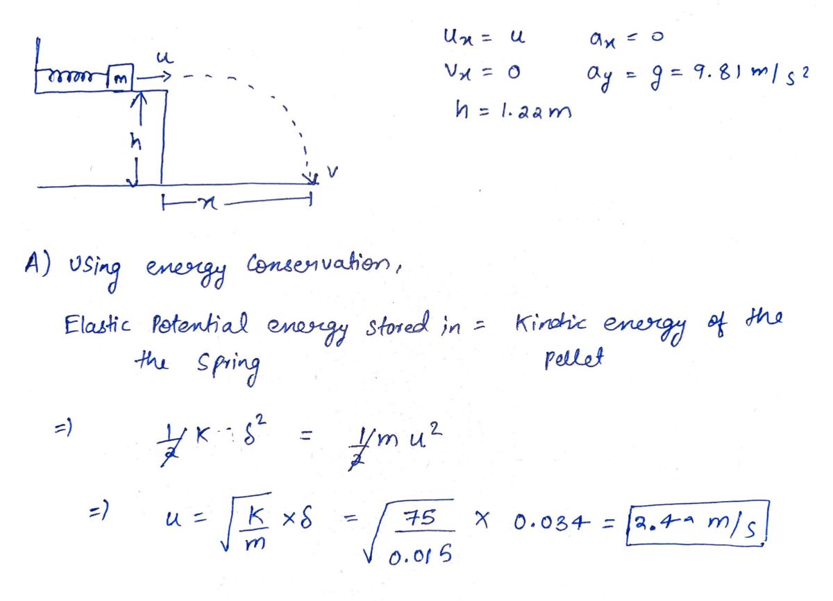 Physics homework question answer, step 1, image 1