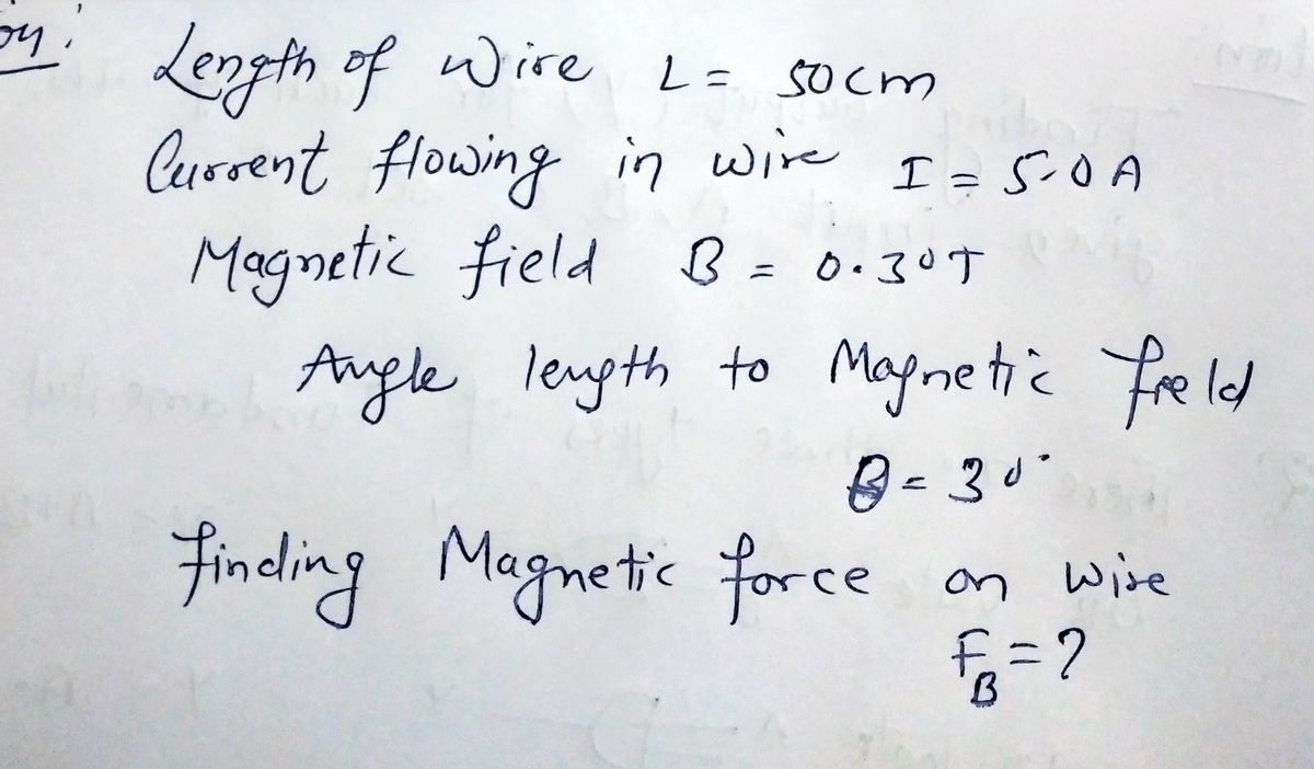 Physics homework question answer, step 1, image 1