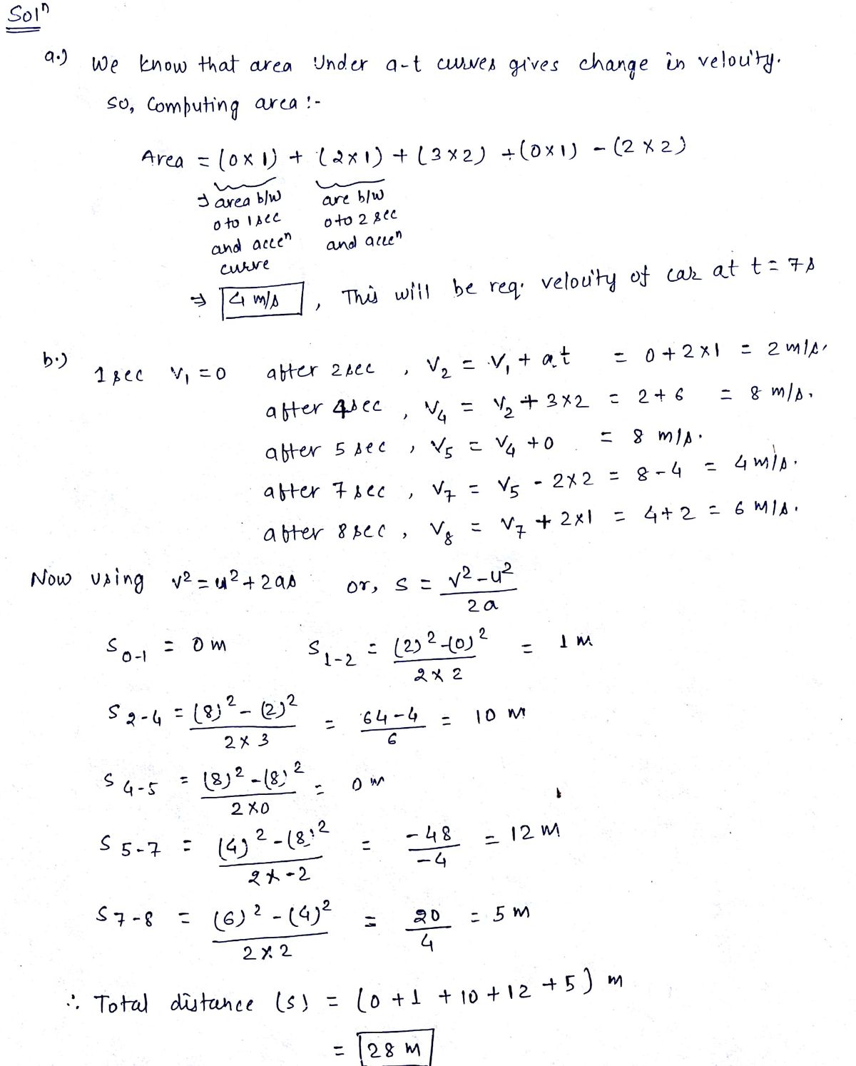 Physics homework question answer, step 1, image 1