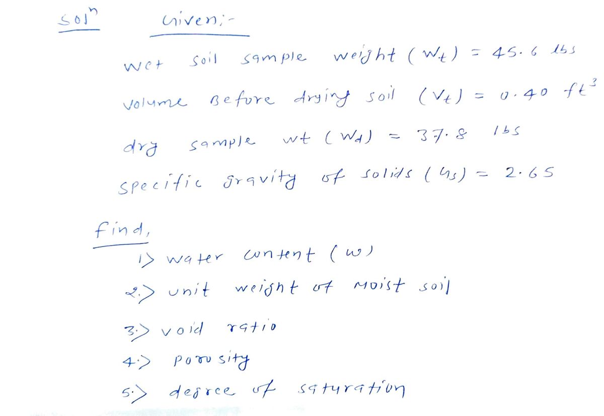 Civil Engineering homework question answer, step 1, image 1