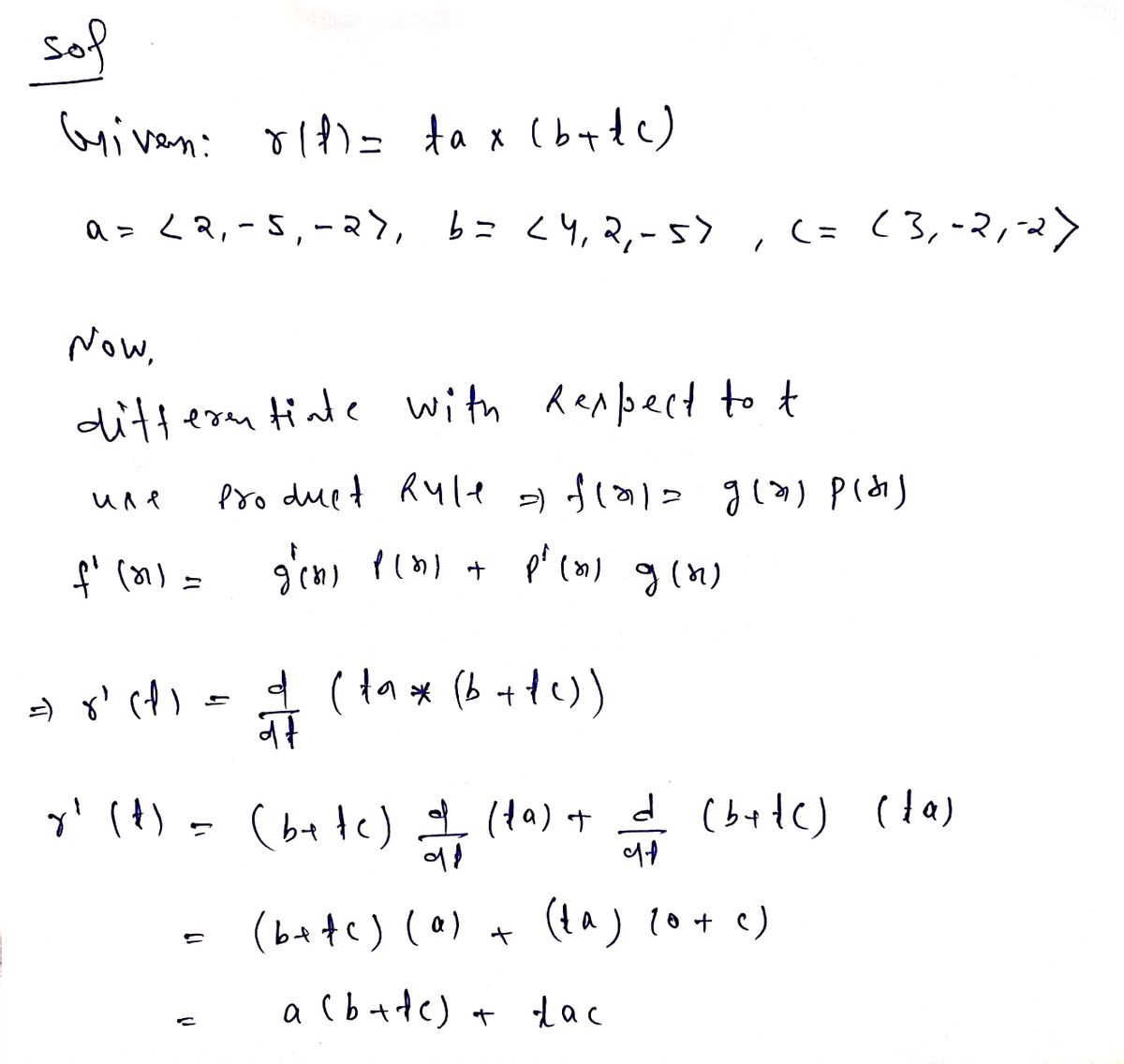 Calculus homework question answer, step 1, image 1