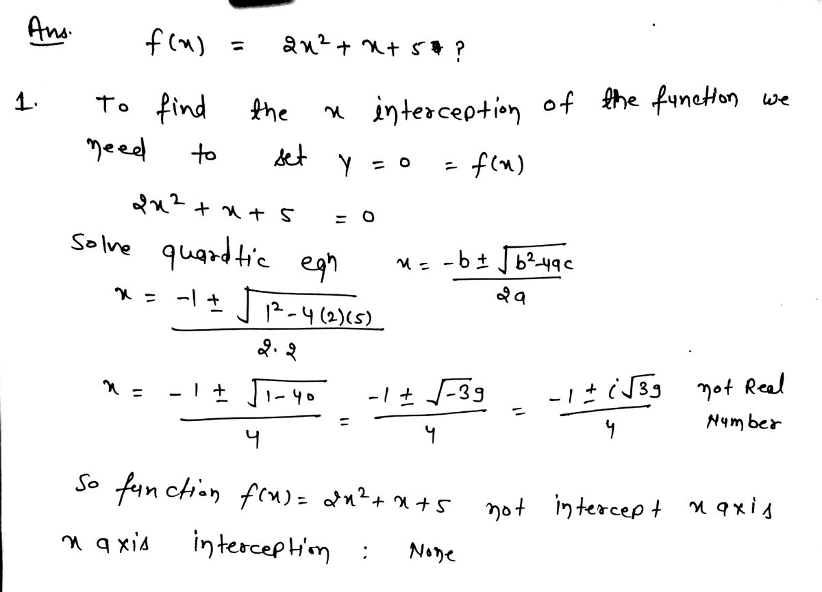 Algebra homework question answer, step 1, image 1