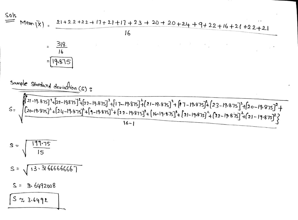 Statistics homework question answer, step 1, image 1