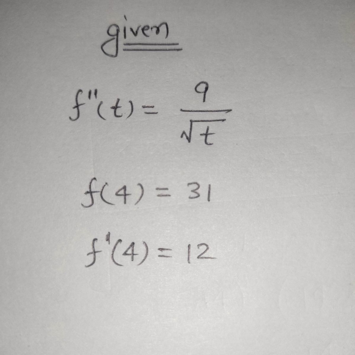 Calculus homework question answer, step 1, image 1