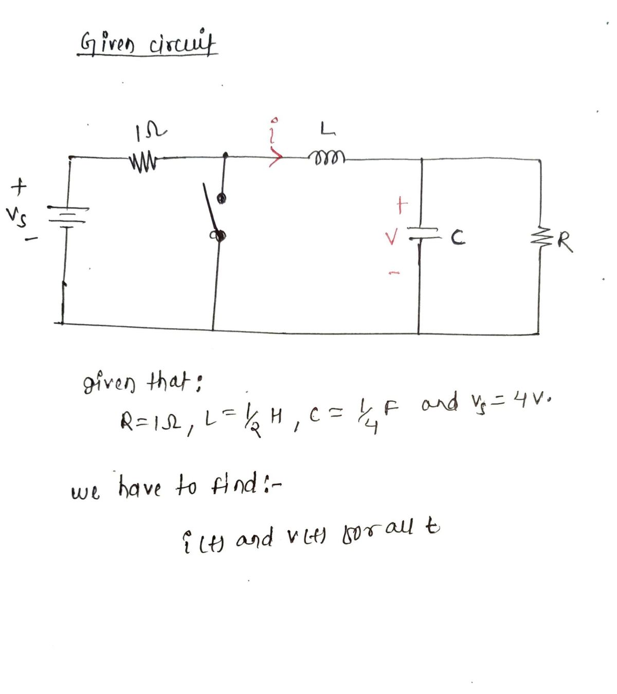 Electrical Engineering homework question answer, step 1, image 1