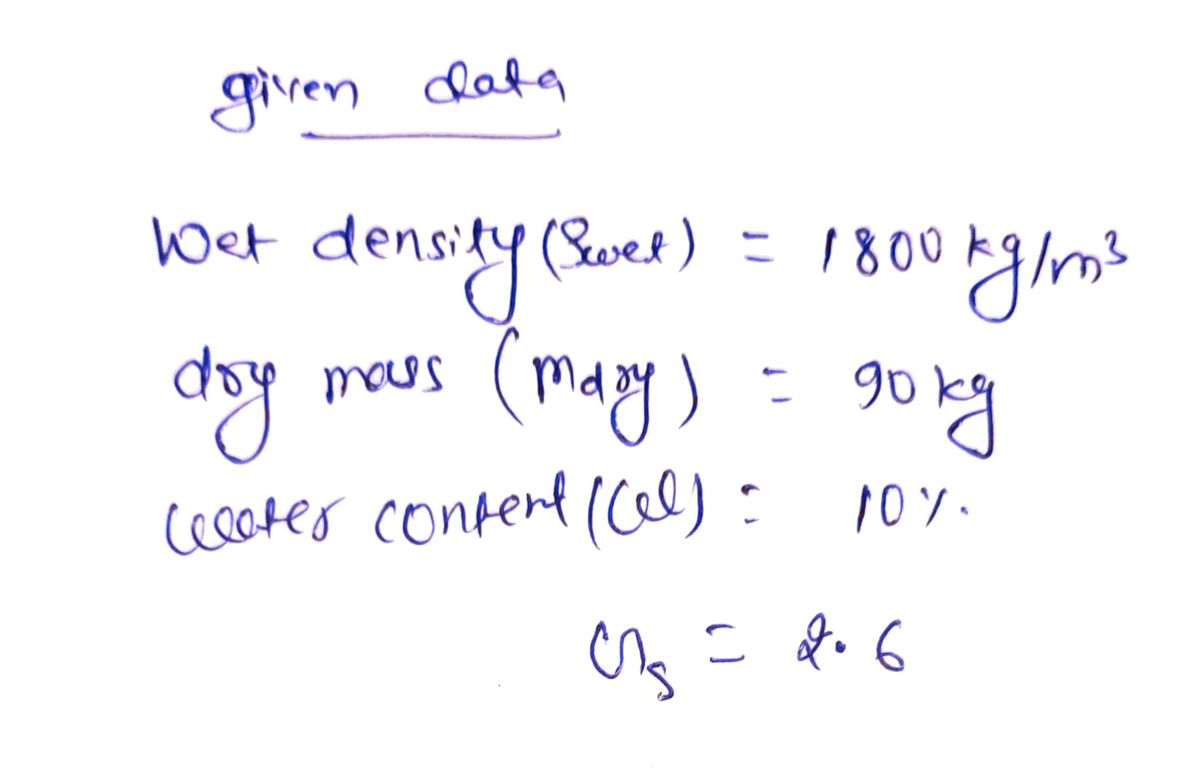 Civil Engineering homework question answer, step 1, image 1