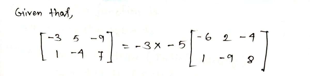 Algebra homework question answer, step 1, image 1