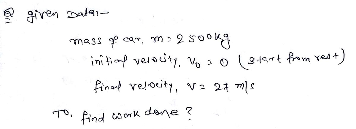 Physics homework question answer, step 1, image 1