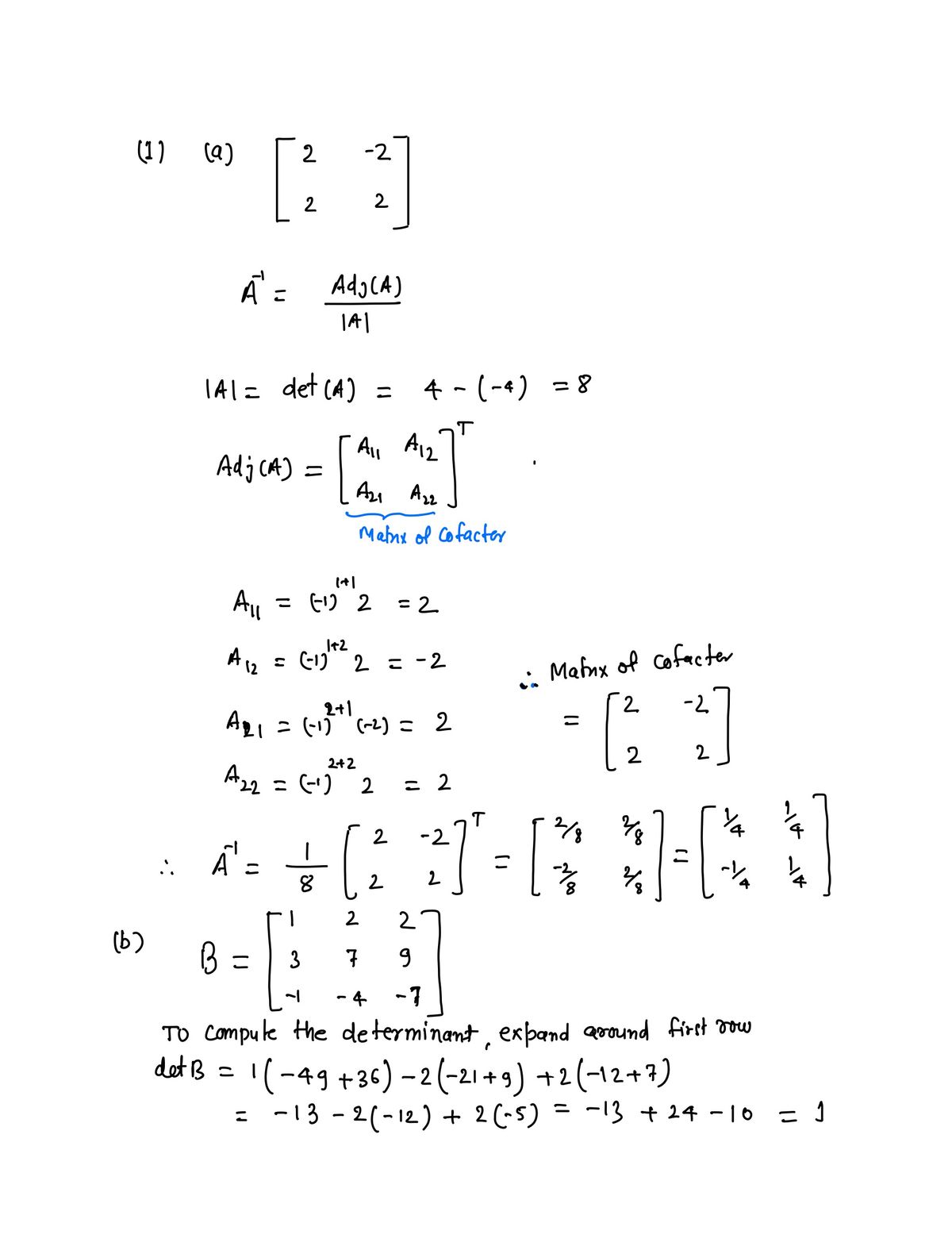 Advanced Math homework question answer, step 1, image 1