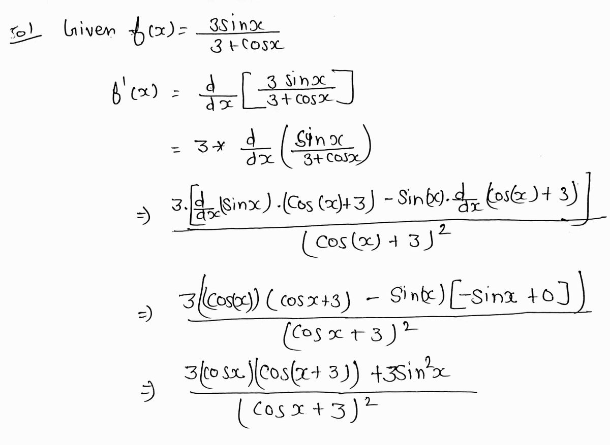 Calculus homework question answer, step 1, image 1