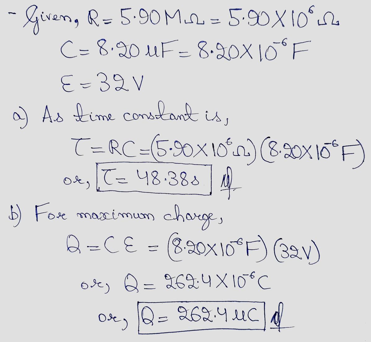 Physics homework question answer, step 1, image 1