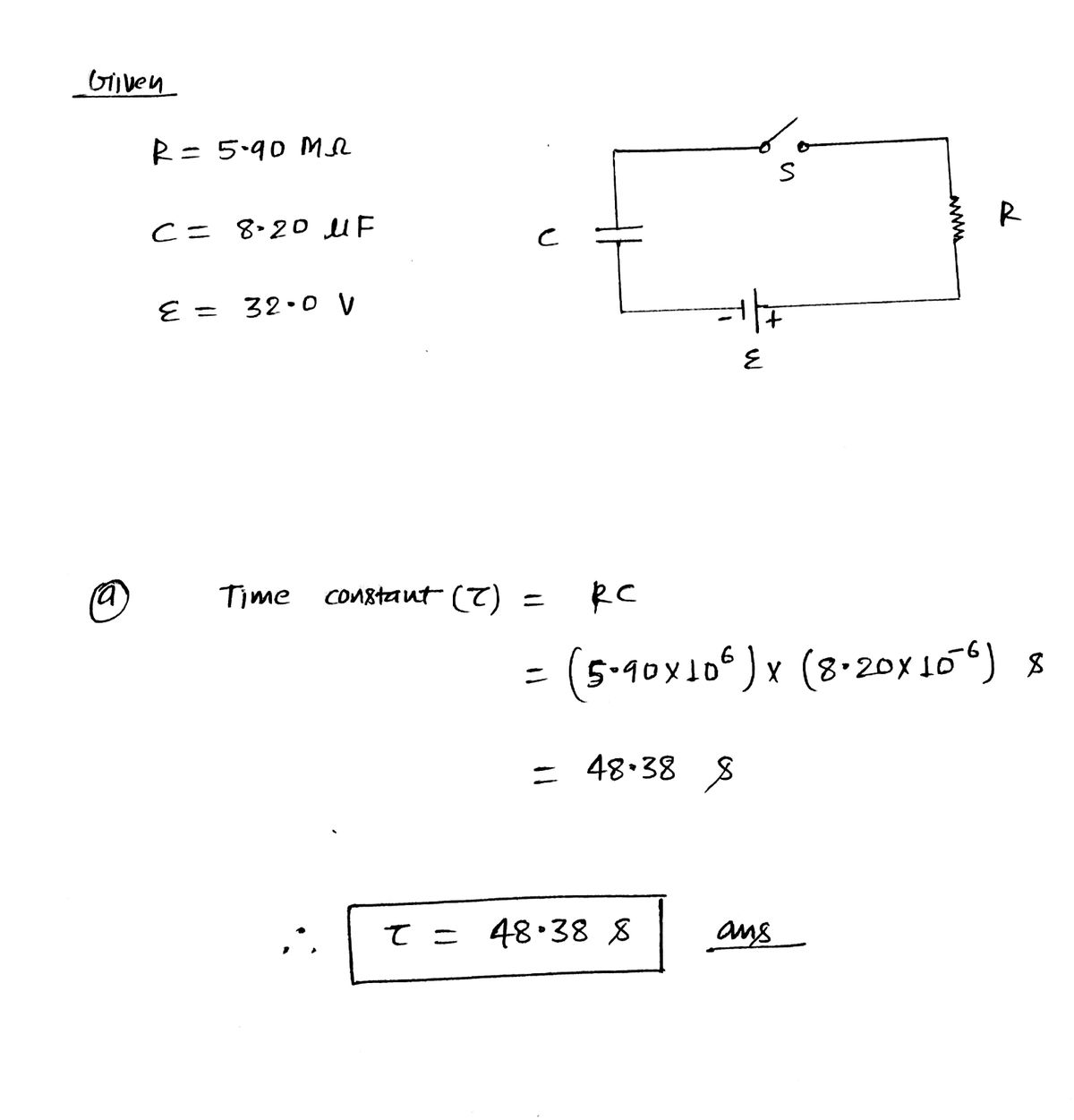 Physics homework question answer, step 1, image 1