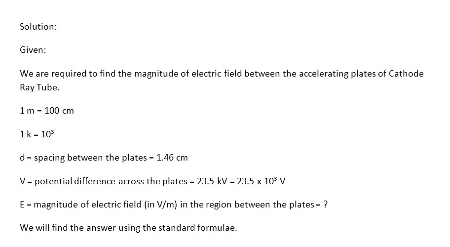 Physics homework question answer, step 1, image 1