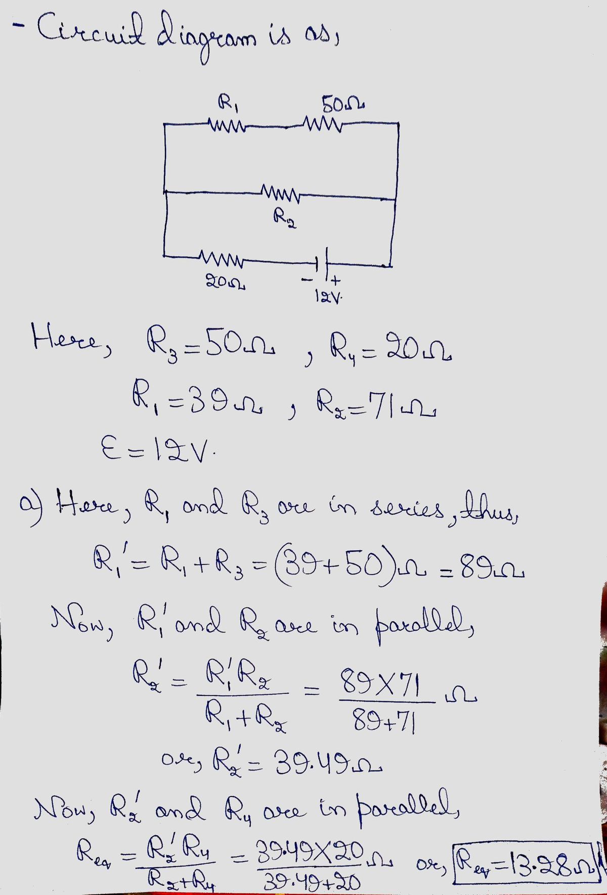 Physics homework question answer, step 1, image 1