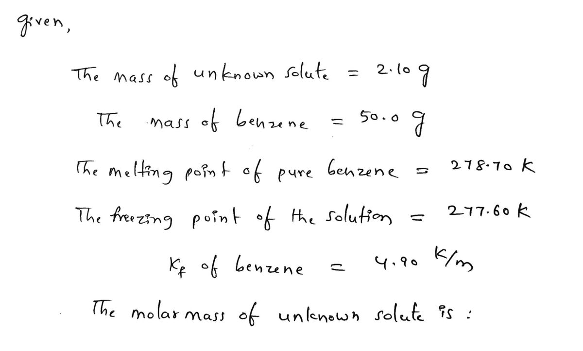 Chemistry homework question answer, step 1, image 1