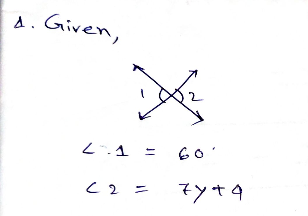 Geometry homework question answer, step 1, image 1