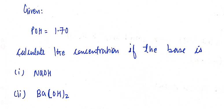 Chemistry homework question answer, step 1, image 1